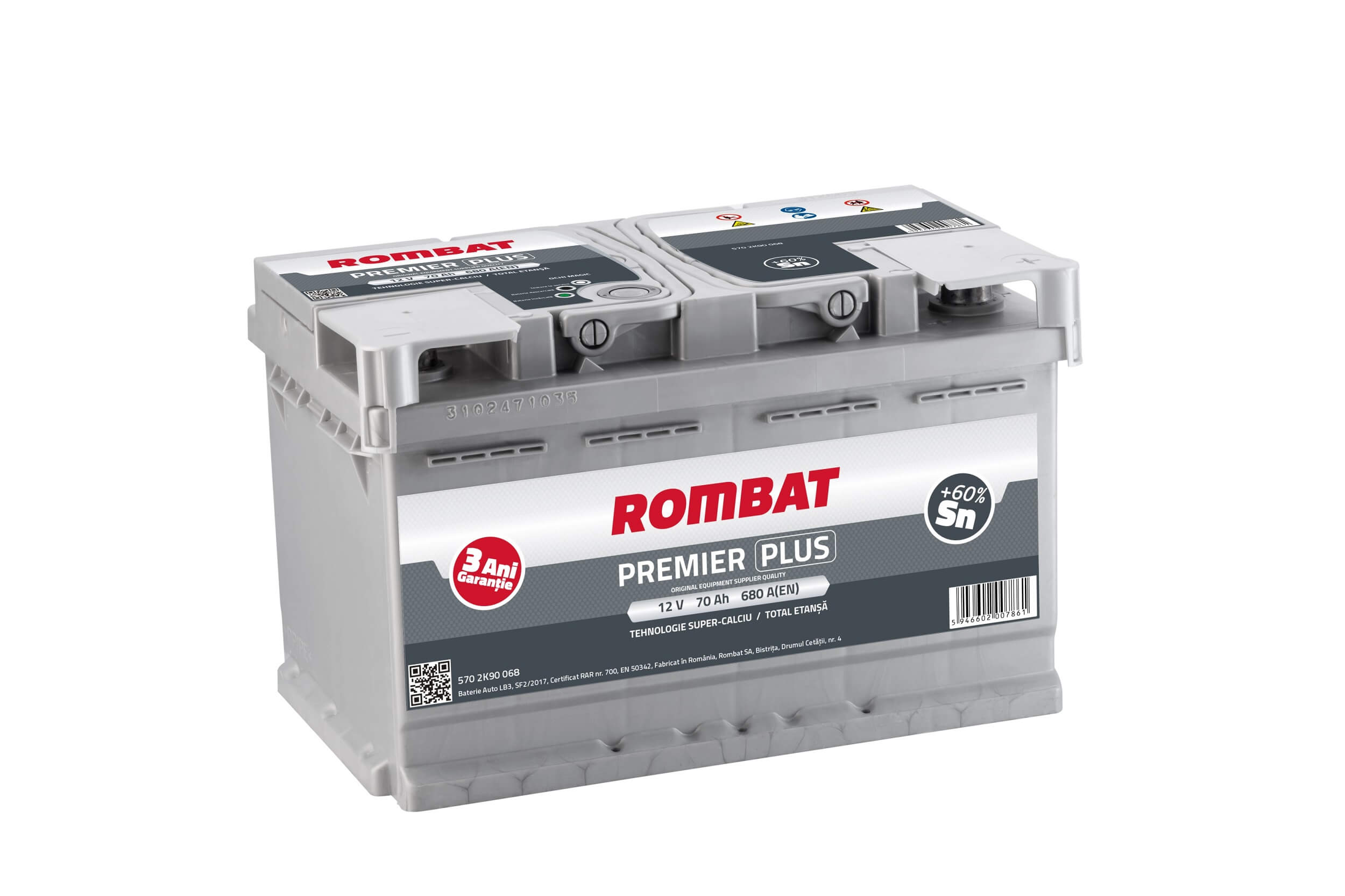 ROMBAT 12V 70AH Akkumulátor 720A J+ PREMIER PLUS